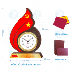 Đồng hồ Kara - Đồng để bàn ngọn lửa nhỏ