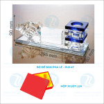 Bộ để bàn pha lê PLB 47